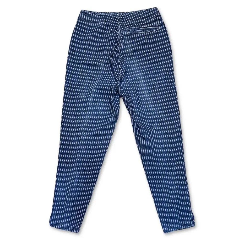 Vintage Sasson Striped Blue Jeans Ankle‎ | Size 24”